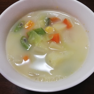具沢山☆豆乳スープ
